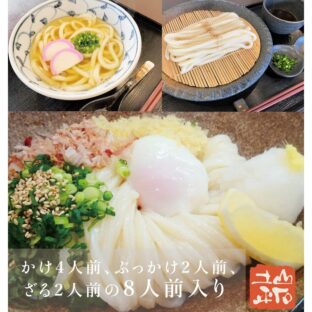 冷凍生うどん 食べ比べ 4人前セット うどん馳走 山石土平 やまいしどへい