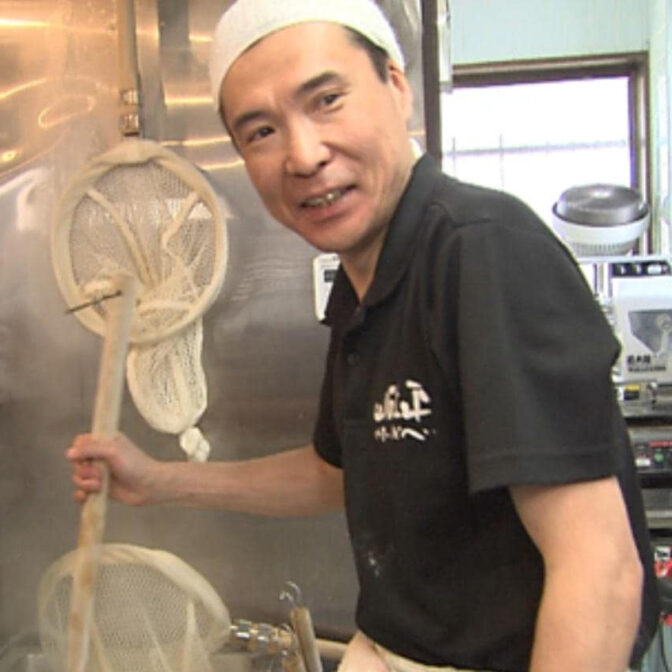 柔らかいのにコシがある！？<br />
山石土平のこだわりうどん