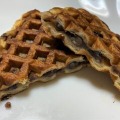 話題のスイーツ「クロッフル」♪