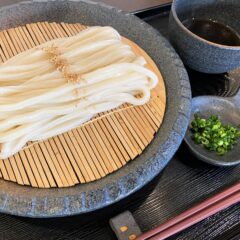 ざるうどんの食べ方いろいろ