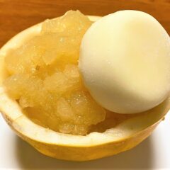 黄金まくわのシャーベット