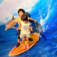 ビバシティでトリックアート展