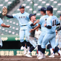 近江が大阪桐蔭に勝ちました!(^^)!