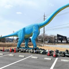 伊吹山の麓に恐竜現る！？