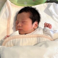 孫ちゃん誕生で、めんそーれ！