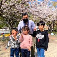 ４月の初日は桜が満開！