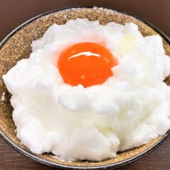 還暦祝いに「ふわふわ卵かけごはん」！？