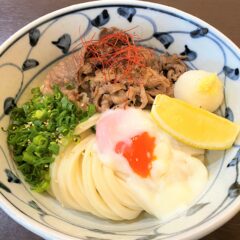 ６月の限定うどんとリフレッシュ休暇