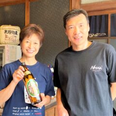 山路酒造の奈良漬と桑酒ケーキ