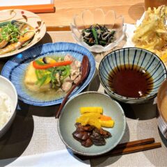 米原駅前の新店「天ぷらとおばんざい 結咲家」