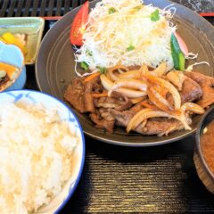 米原ペイペイ祭り「しょうじき亭」の焼肉定食