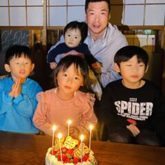 トリプルバースディ、主役は２番目の孫ちゃん