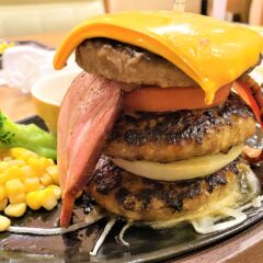 この冬だけのワンダフル！ココスのトリプルハンバーグ