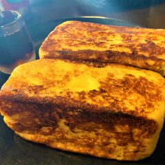 噂の極厚フレンチトースト「アイアンホース」