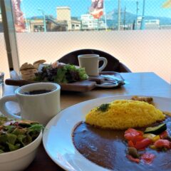 超近場！長浜駅直結「伊吹山珈琲店」でランチ♪