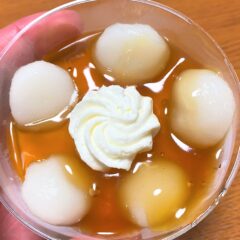 シャトレーゼ「フランス産クリームチーズとみたらし団子カップ」