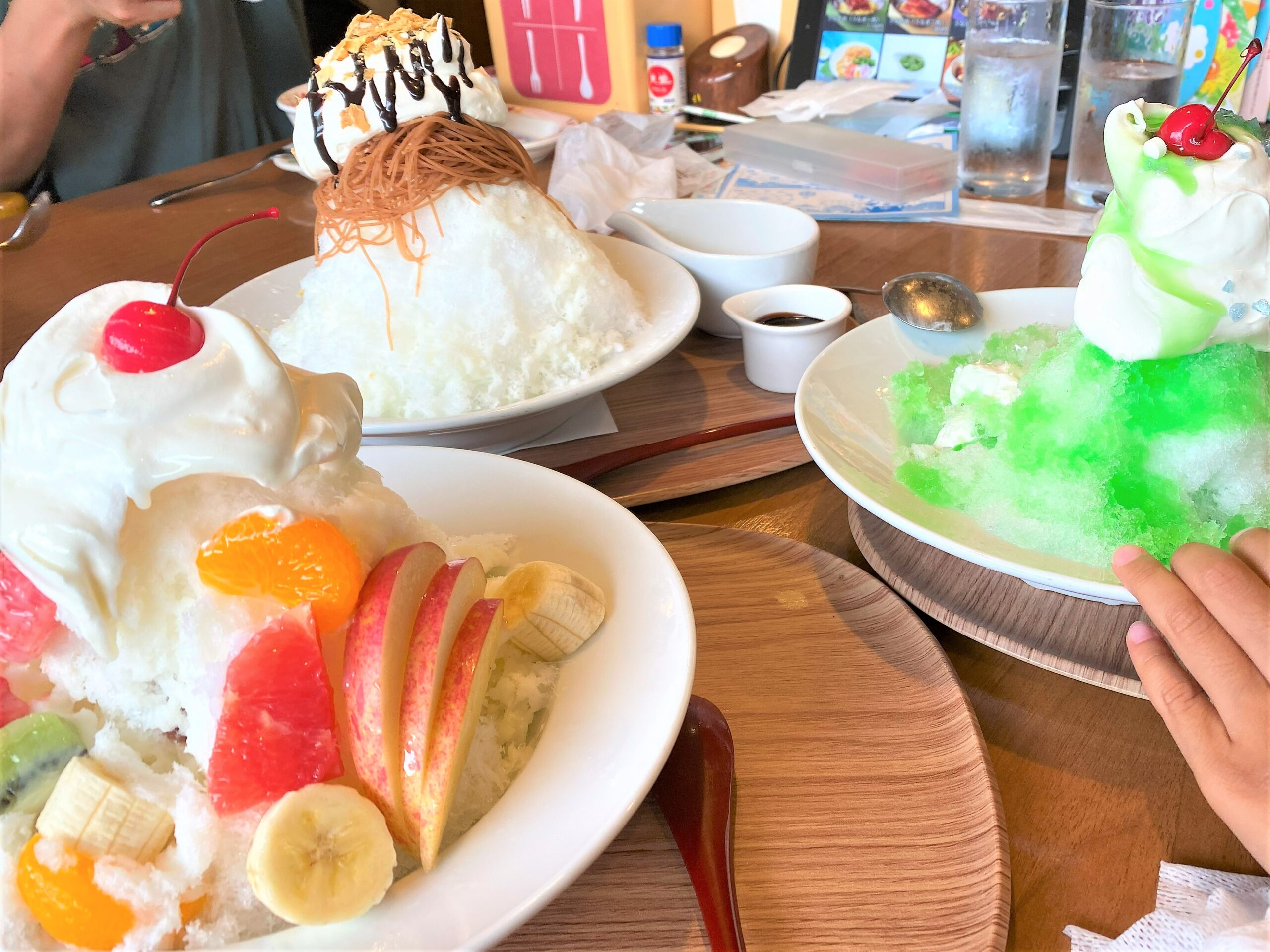 COCO'S（ココス）の「ふわふわ純氷かき氷フェア」 | うどん馳走 山石土