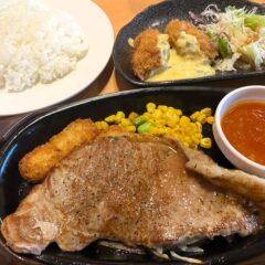 リベンジ！「サーロインステーキ」＆10月限定うどん