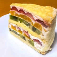 高島「タイムフォーティー」のミルクレープ♪