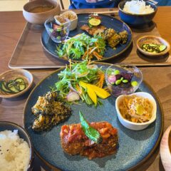 子連れも安心！ヘルシーランチ「カフェsantoko（山と湖）」
