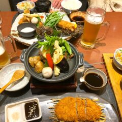 ゴージャスな創作かつ！「とんかつ味里」