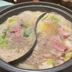 一品料理も充実！さとしゃぶ「牛＆豚プレミアムコース」