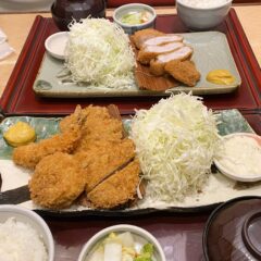 しが割りで、ゴージャスなとんかつ！「かつ源」