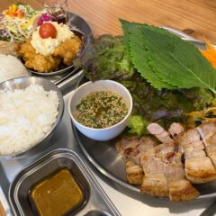 アジア料理とスイーツのカフェバル「ESORA」