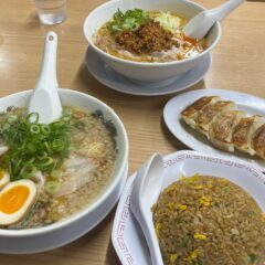 がっつりＡ定食と担々麺！「ラーメン来来亭」