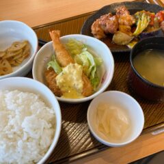おかずが選べるお好み和膳！「彩り野菜の黒酢から揚げ」