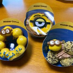 ミスドの新作！「ミニオンはちゃめちゃコレクション」