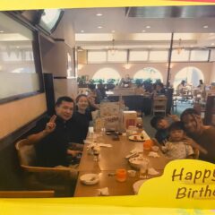 ココスのバースディサービス！「ココス レイクサイド店」