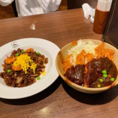 岡山名物 えびめし＆デミかつ丼！「烏城珈琲店」