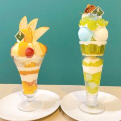 ゴージャスなフルーツパフェ！「観音山フルーツパーラー」