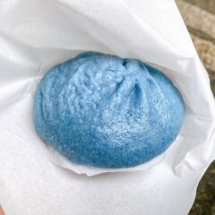 倉敷美観地区で食べ歩き！食欲そそる「デニムまん」