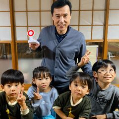 和食さとの「パーティーセット」で、トリプルバースディ！