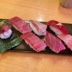 ゴージャスなお寿司のフルコース「スシロー」