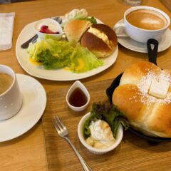 ふわふわちぎりパン！「ル ルパン ブルー」のモーニング♪