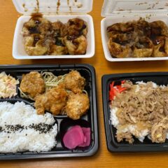 「ラ・ムーの100円たこ焼き」＆「３月限定うどん」