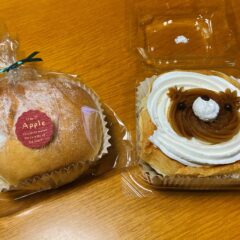 チットチャットサーカスの「リンゴちゃん」と「くまごろう」