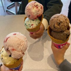 サーティワンの春の新作フレーバー！  「ハイカラ抹茶あんみつ」