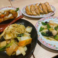 餃子の王将の新メニュー！「豚肉たっぷりあんかけ焼きそば」
