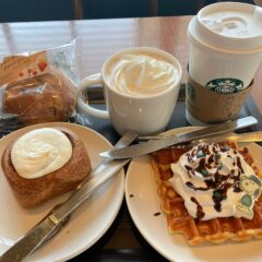 スタバでモーニング！「シナモンロール」がリニューアル！