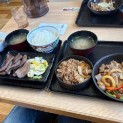 吉野家の新メニュー！幻の？「牛たん麦とろ御膳」