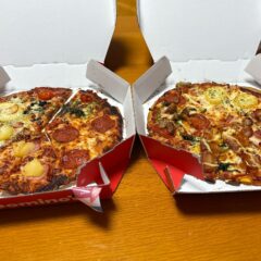 ピザ２名以上で、デリバリーも半額！「ドミノピザ」