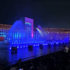 ２回目の大阪関西万博④「クロワッサンルージュ～噴水ショー～花火」