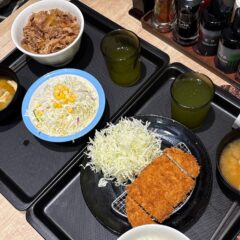 オープンセールで超お得！長浜初出店「松屋×松のや」