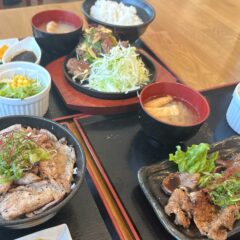 ボリューム満点の激柔トンテキ！「炭焼き豚丼 ぶた野郎」