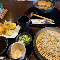 木之本北國街道沿いの古民家そば！「手打ちそば 夢創庵」