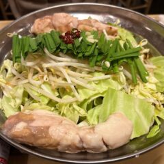 もつ鍋の〆は、玉子ラーメン！４回目の「や台ずし」